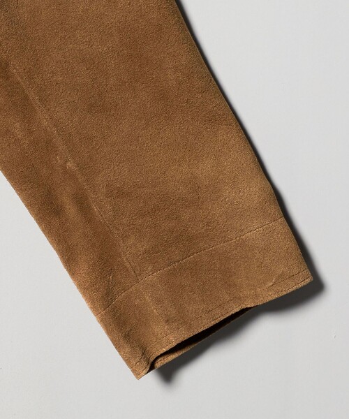 BEAUTY&YOUTH　スエード カバーオール ジャケット　本革　レディース BEAUTY＆YOUTH UNITED ARROWS カバーオール スエード カバーオール