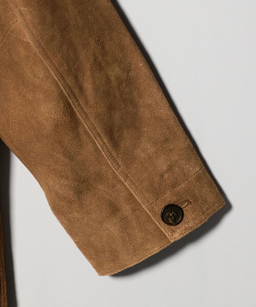 BEAUTY&YOUTH　スエード カバーオール ジャケット　本革　レディース BEAUTY＆YOUTH UNITED ARROWS カバーオール スエード カバーオール