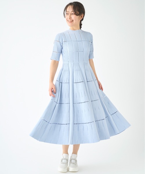 CELFORD（セルフォード） 半袖ワンピース 38 ブラック レディース