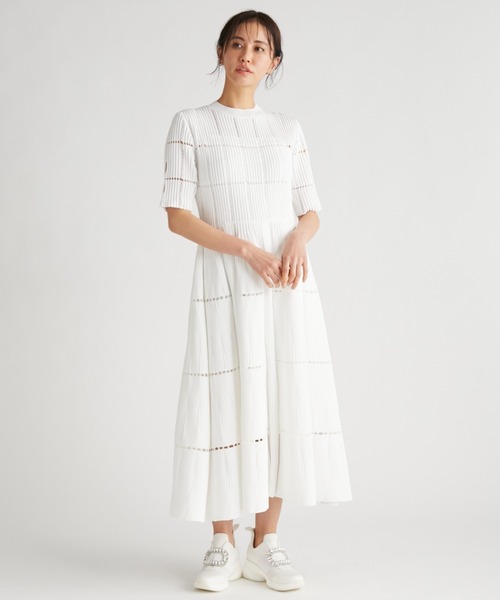 CELFORD（セルフォード） 半袖ワンピース 38 ブラック レディース