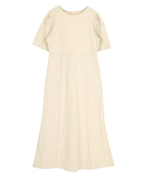 「titivate」 半袖ワンピース S オリーブ レディース_画像3