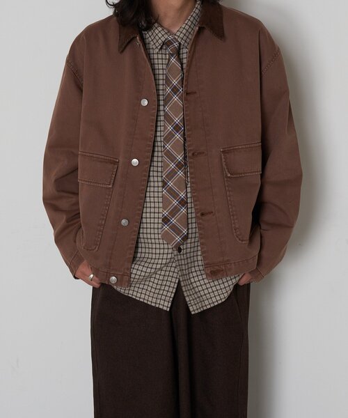 CIAOPANIC（チャオパニック） コート アウター 襟コーデュロイ切替