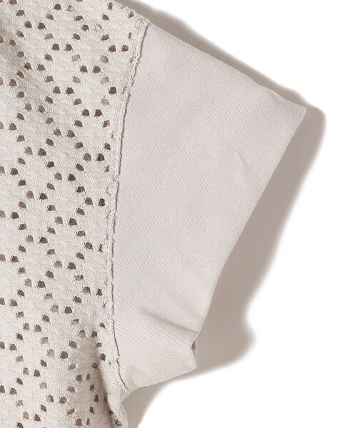 「SHIPS」 半袖カットソー ONE SIZE チャコールグレー レディース_画像5