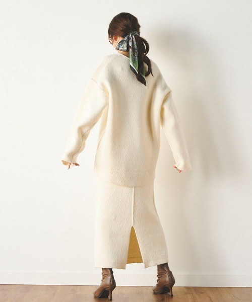 「Droite lautreamont」 長袖ニット 2 ホワイト レディース_画像5