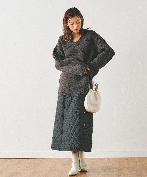 「Droite lautreamont」 長袖ニット 2 ホワイト レディース_画像10