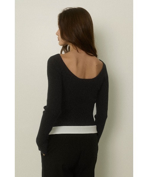 ALEXIA STAM（アリシアスタン） ニット セーター Rib Knit Long Sleeve