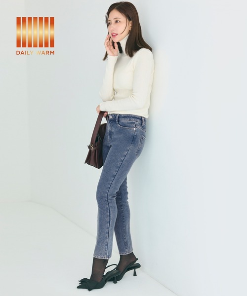 coca(コカ) ジーンズ デニム デニムパンツ 「DAILY WARM」裏起毛 coca(コカ) ジーンズ デニム デニムパンツ 「DAILY WARM」裏起毛