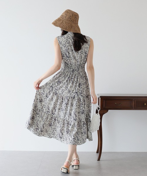 「BLUEEAST」 ノースリーブワンピース MEDIUM ブラック レディース_画像8