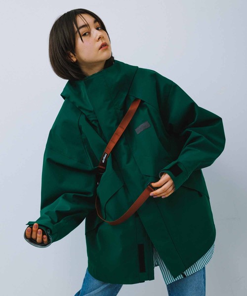 WILD THINGS（ワイルドシングス） マウンテンパーカー M グリーン