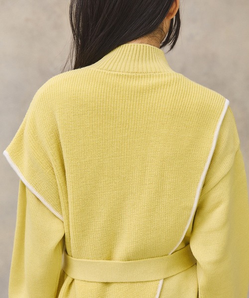 「PUBLIC TOKYO」 長袖ニット FREE アイボリー レディース_画像5