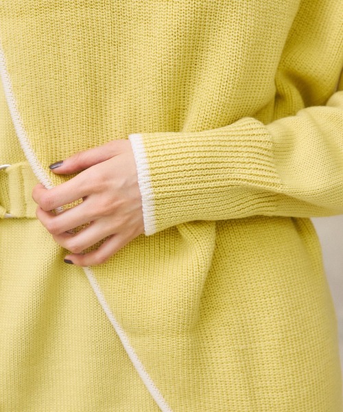 「PUBLIC TOKYO」 長袖ニット FREE アイボリー レディース_画像9