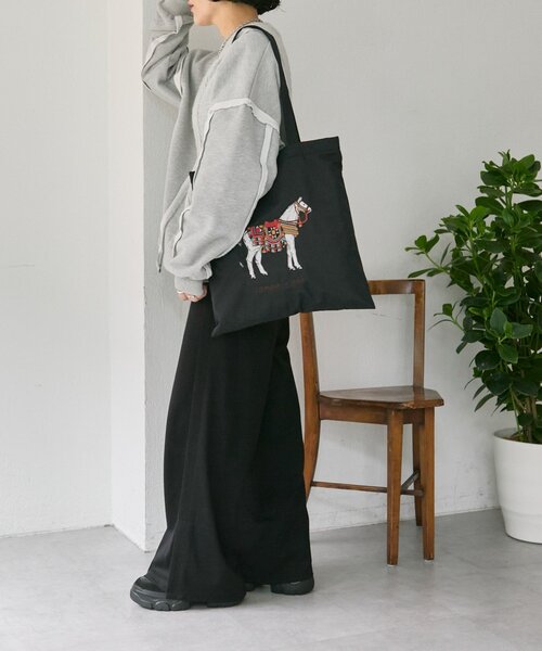 ear PAPILLONNER（イア パピヨネ） トートバッグ sampo×earホースサブ