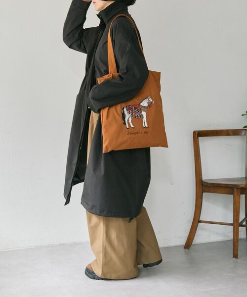 ear PAPILLONNER（イア パピヨネ） トートバッグ sampo×earホースサブ