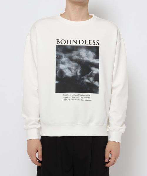 HARE（ハレ） トレーナー スウェット フラワーフォトプリント