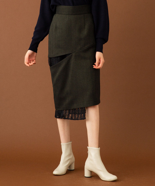 UNITED TOKYO ユナイテッド　トウキョウ スカート UNITED TOKYO（ユナイテッドトウキョウ） スカート 2 グリーン