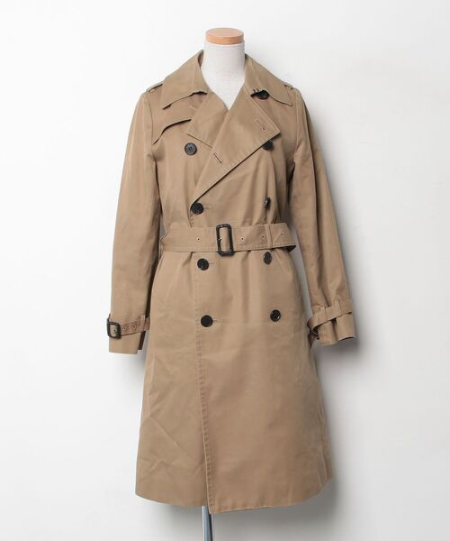 HYKE」 トレンチコート 1 ベージュ レディース HYKE(ハイク)】 TRENCH