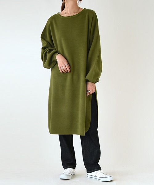 「and it_」 長袖ニット M ブラウン レディース_画像2