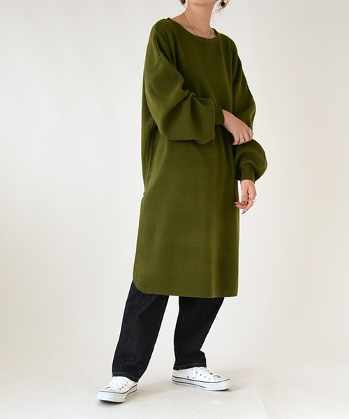 「and it_」 長袖ニット M ブラウン レディース_画像3