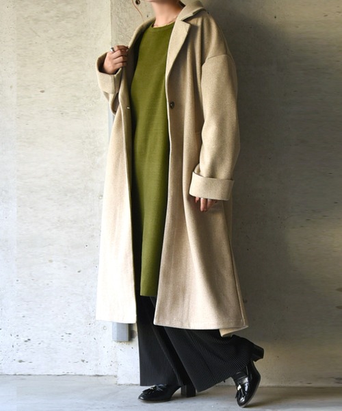 「and it_」 長袖ニット M ブラウン レディース_画像4