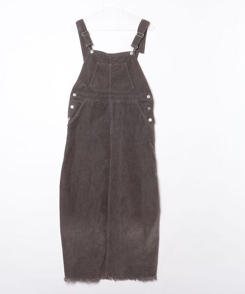 plage サロペット plage（プラージュ） 「Healthy Denim」サロペットスカート 38 グレー