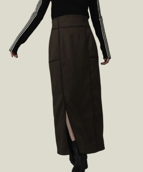 「LEANN MOMENT」 スカート SMALL ブラック レディース_画像2