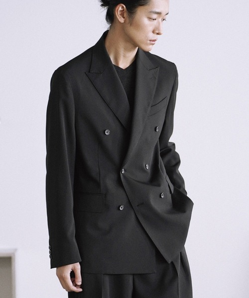 WYM LIDNM セレモニースーツ セットアップ HIGH TWIST PE DOUBLE SUIT
