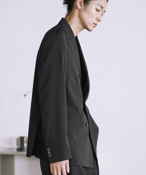 WYM LIDNM セレモニースーツ セットアップ HIGH TWIST PE DOUBLE SUIT