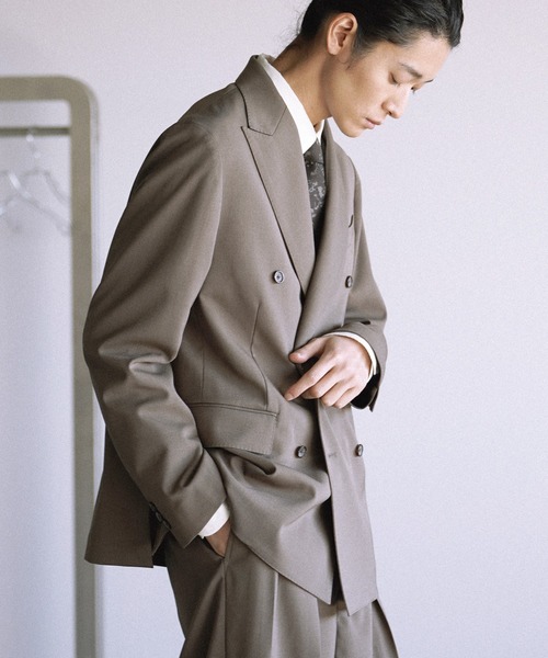 WYM LIDNM セレモニースーツ セットアップ HIGH TWIST PE DOUBLE SUIT