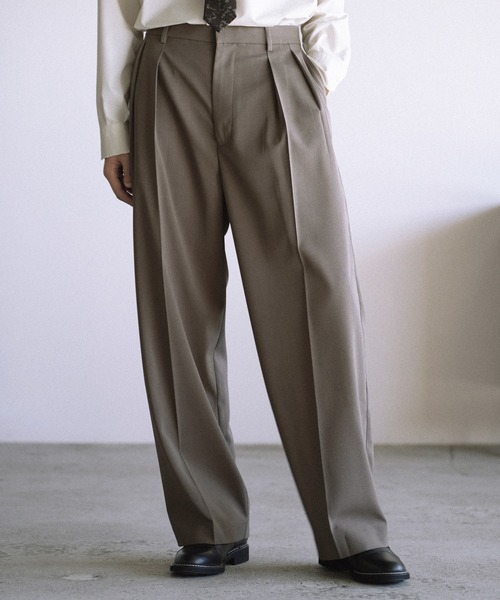 WYM LIDNM セレモニースーツ セットアップ HIGH TWIST PE DOUBLE SUIT