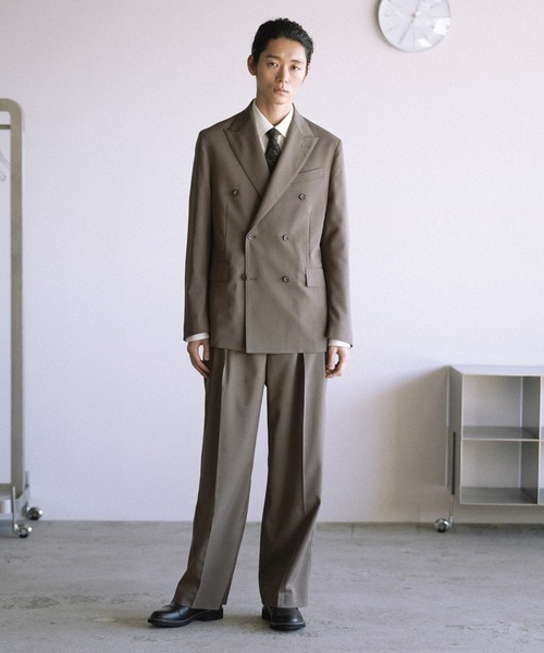 WYM LIDNM　HIGH TWIST PE DOUBLE SUIT Sサイズ WYM LIDNM セレモニースーツ セットアップ HIGH TWIST PE DOUBLE SUIT