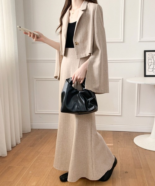 「ABITOKYO」 セットアップ M ブラウン レディース_画像7