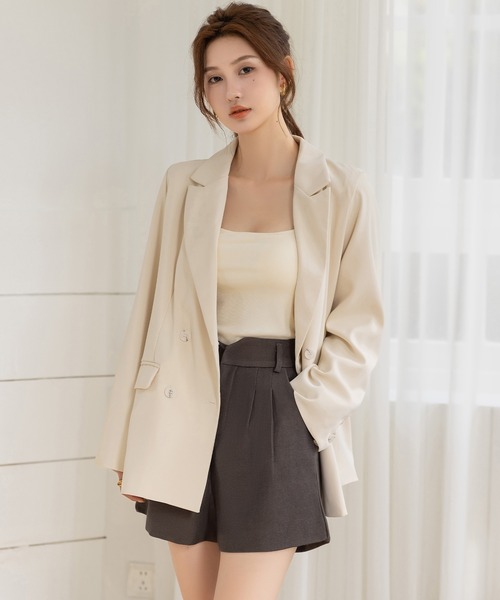 DAY CLOSET ジャケット テーラードジャケット 後ろ姿もキレイ魅せ 
