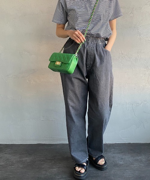 Danton（ダントン） デニムパンツ 36 チャコール レディース