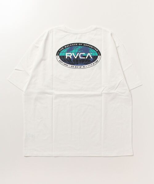 「RVCA」 半袖Tシャツ MEDIUM グレー系その他 メンズ_画像2