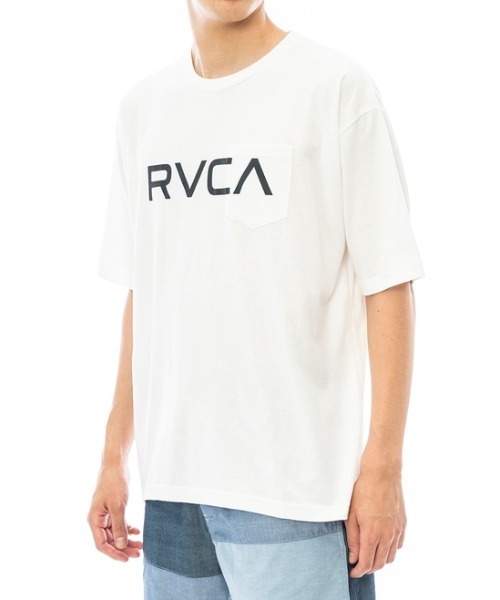 「RVCA」 半袖Tシャツ MEDIUM グレー系その他 メンズ_画像7