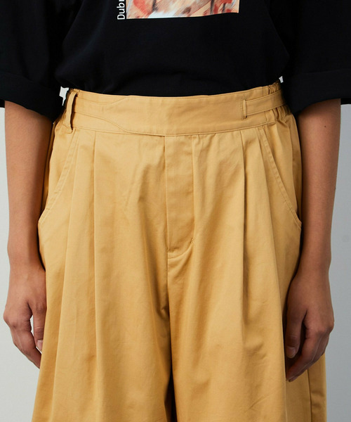 「FRAPBOIS」 パンツ 1 ネイビー レディース_画像2