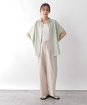 「GLOBAL WORK」 半袖シャツ FRE...の詳細画像1