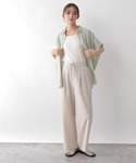 「GLOBAL WORK」 半袖シャツ FRE...の詳細画像3