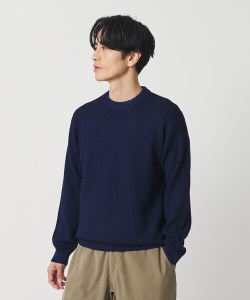 BEAUTY＆YOUTH UNITED ARROWS セーター ニット フェード アゼ クルー