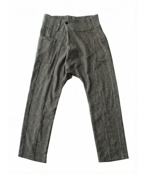 antiqua（アンティカ） パンツ 千鳥柄 サルエルパンツ レディース