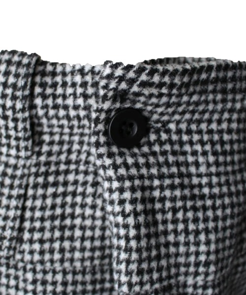 antiqua（アンティカ） パンツ 千鳥柄 サルエルパンツ レディース