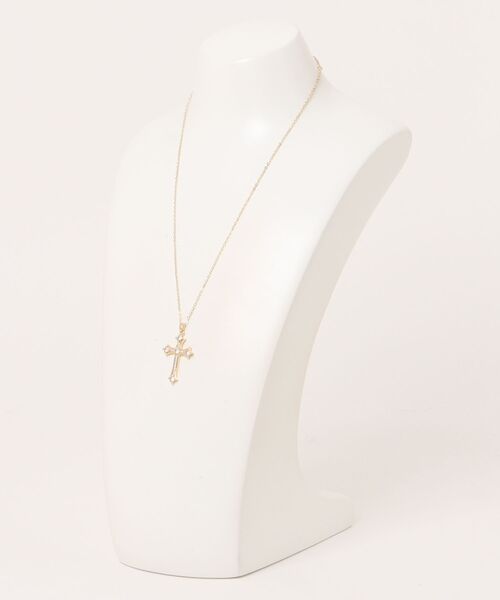 定価26400円<ノウハウ>Crystal Clip ネックレス　男女兼用 Clio blue（クリオブルー） ネックレス ロング クリスタルガラス