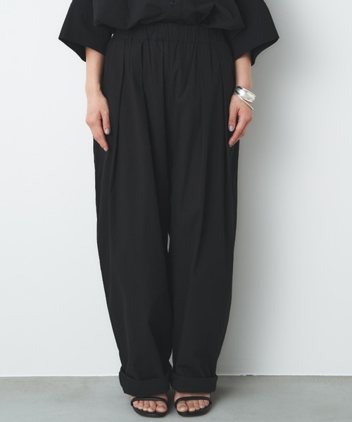 「Libra Cue」 イージーパンツ FREE グレー レディース_画像3