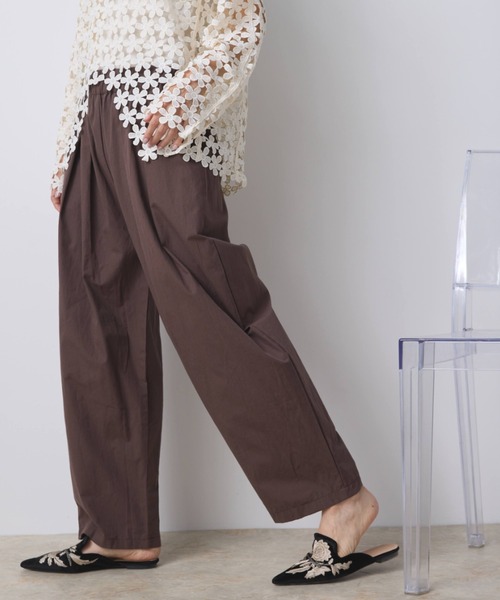 「Libra Cue」 イージーパンツ FREE グレー レディース_画像6