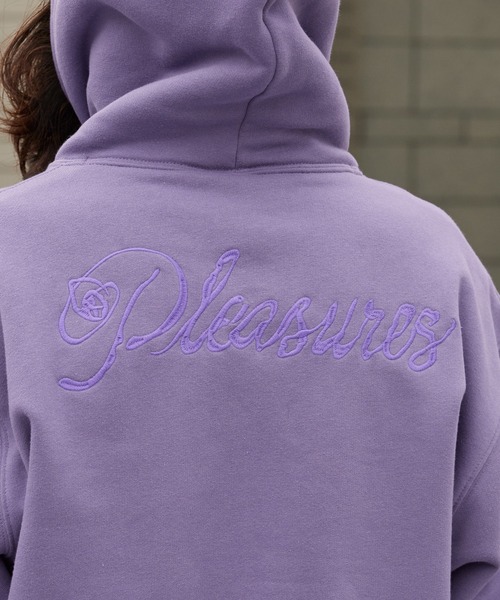 PLEASURES（プレジャーズ） パーカー SCRAWL HOODIE ヘビーウェイト