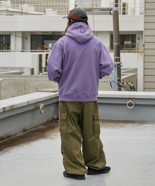 PLEASURES（プレジャーズ） パーカー SCRAWL HOODIE ヘビーウェイト