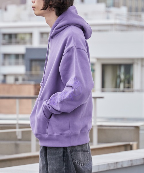 PLEASURES（プレジャーズ） パーカー SCRAWL HOODIE ヘビーウェイト