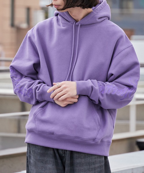 PLEASURES（プレジャーズ） パーカー SCRAWL HOODIE ヘビーウェイト