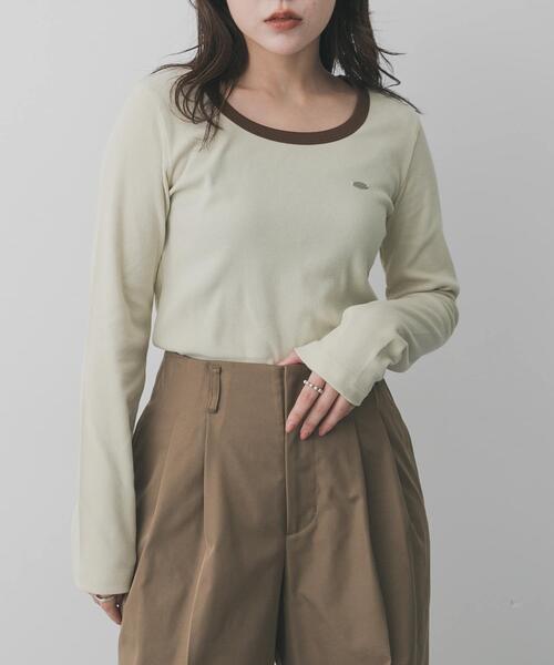 SALSATIONWEAR ラウンドネック Tシャツ S SENSE OF PLACE by URBAN RESEARCH tシャツ ラウンドネックリブTシャツ