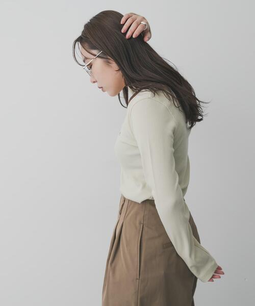 SENSE OF PLACE by URBAN RESEARCH tシャツ ラウンドネックリブTシャツ